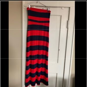 Old navy strapless maxi dress